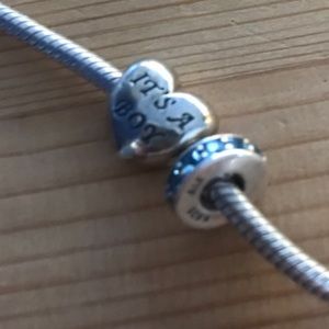 Pandora Jewelry - Pandora bracelet and two beads (boy) Pandora Jewelry - Pandora bracelet and two beads (boy)